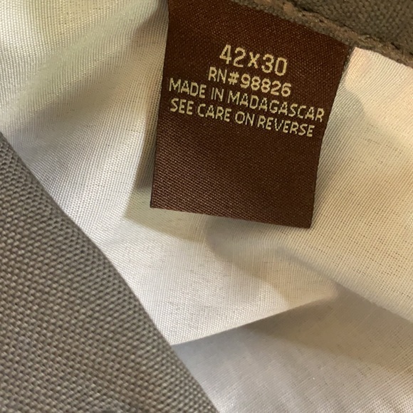 Schmidt; Green Khaki; Cargo Pants; Jeans; 42/30 - Picture 7 of 9